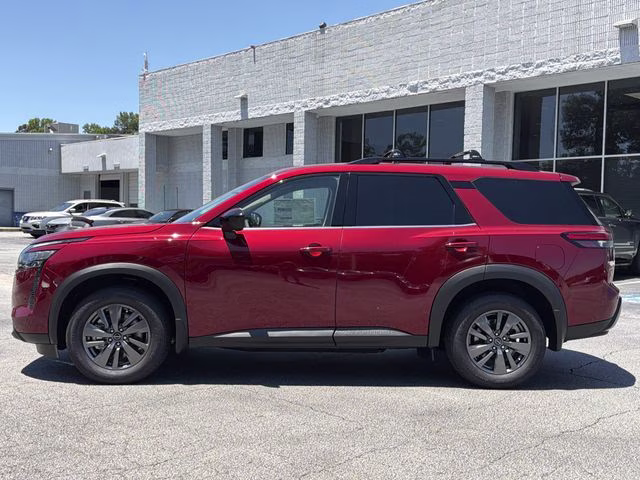 2026 Scarlet Ember Tintcoat Nissan Pathfinder SV FWD SUV