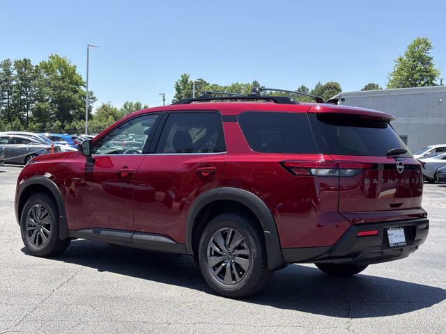 2026 Scarlet Ember Tintcoat Nissan Pathfinder SV FWD SUV