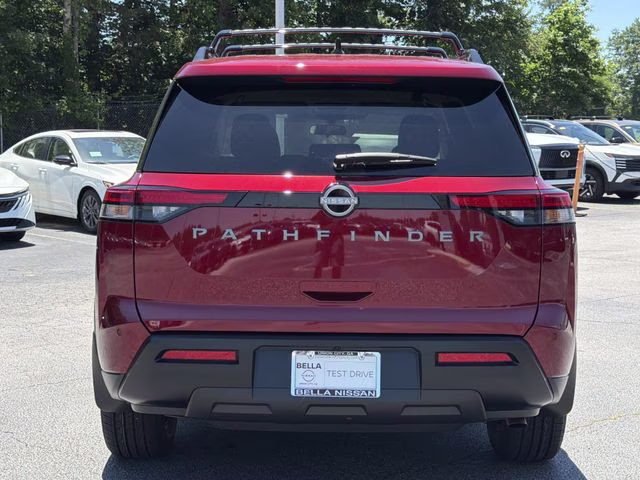 2026 Scarlet Ember Tintcoat Nissan Pathfinder SV FWD SUV
