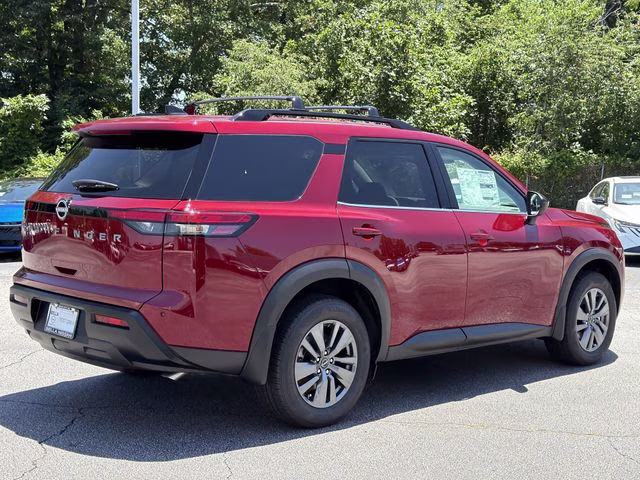 2026 Scarlet Ember Tintcoat Nissan Pathfinder SV FWD SUV