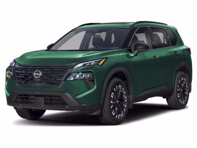 2026 Obsidian Green Nissan Rogue Dark Armor FWD SUV