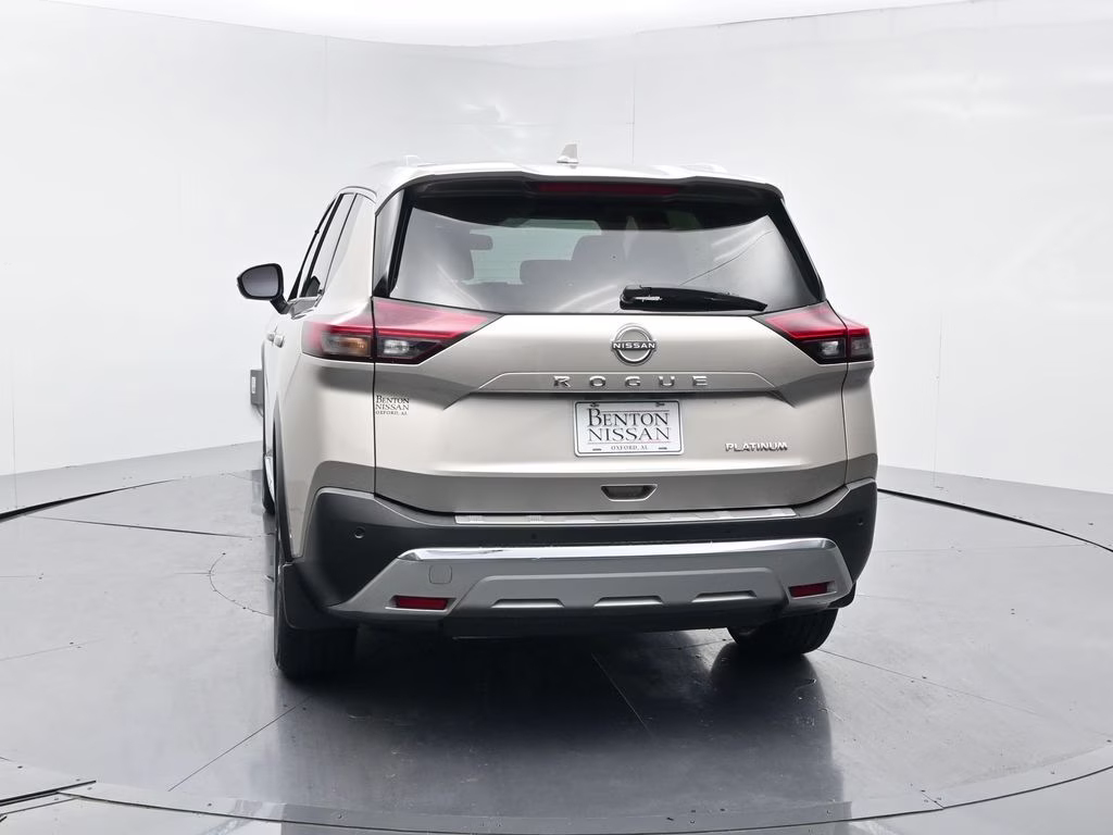 2023 Champagne Silver Metallic Nissan Rogue Platinum FWD SUV