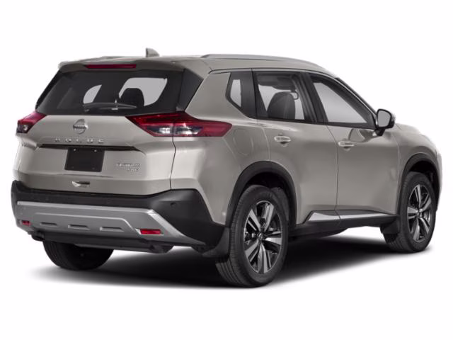 2023 Champagne Silver Metallic Nissan Rogue Platinum FWD SUV