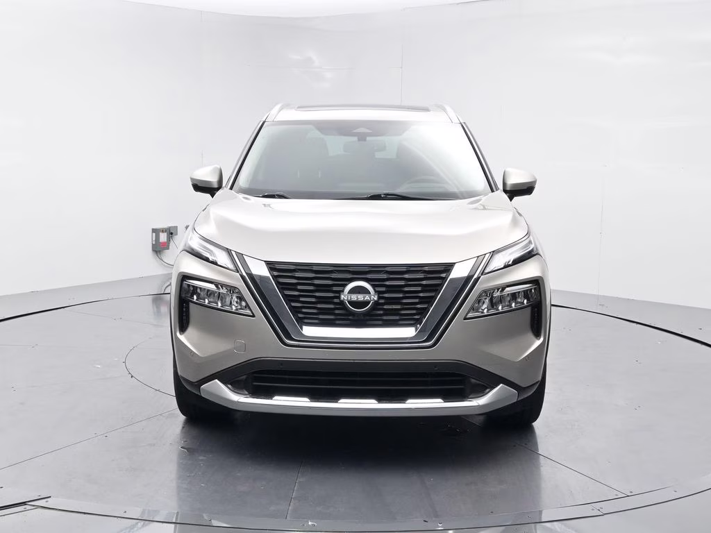 2023 Champagne Silver Metallic Nissan Rogue Platinum FWD SUV