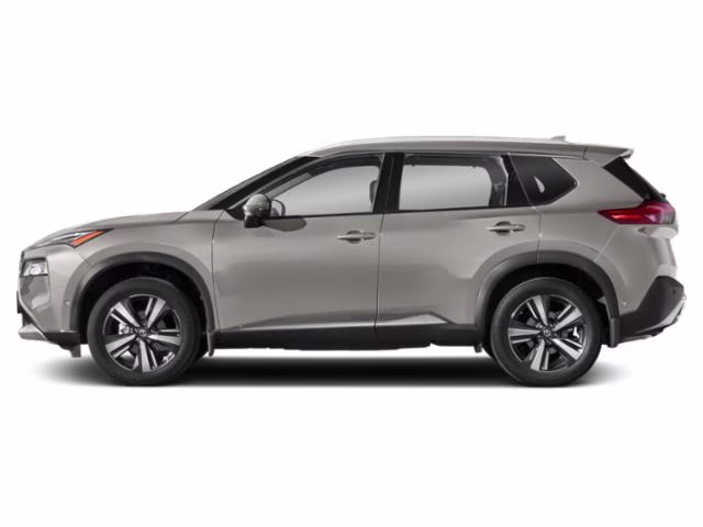 2023 Champagne Silver Metallic Nissan Rogue Platinum FWD SUV