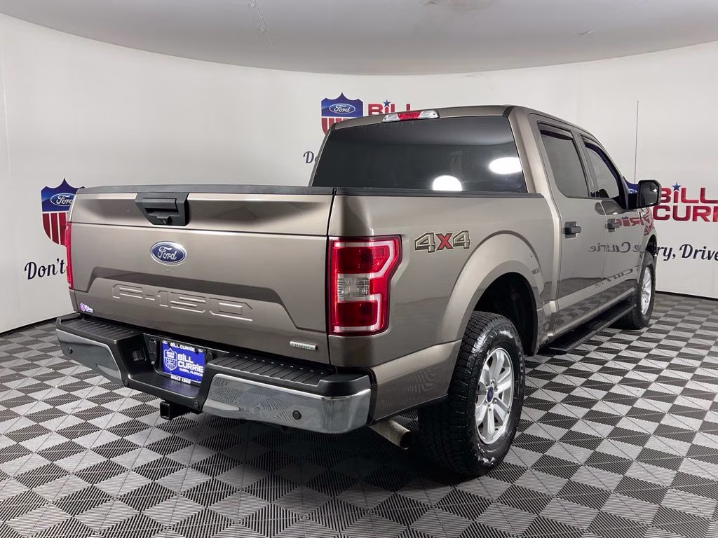 2018 Stone Gray Ford F-150 XLT 4X4 Truck