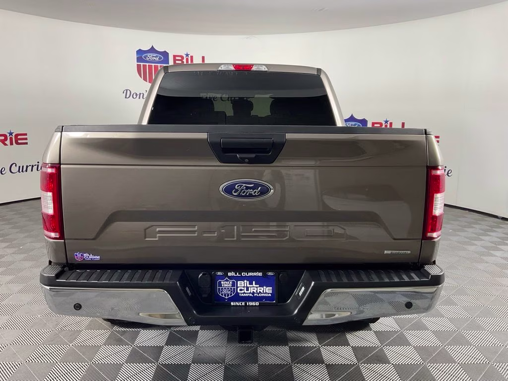 2018 Stone Gray Ford F-150 XLT 4X4 Truck