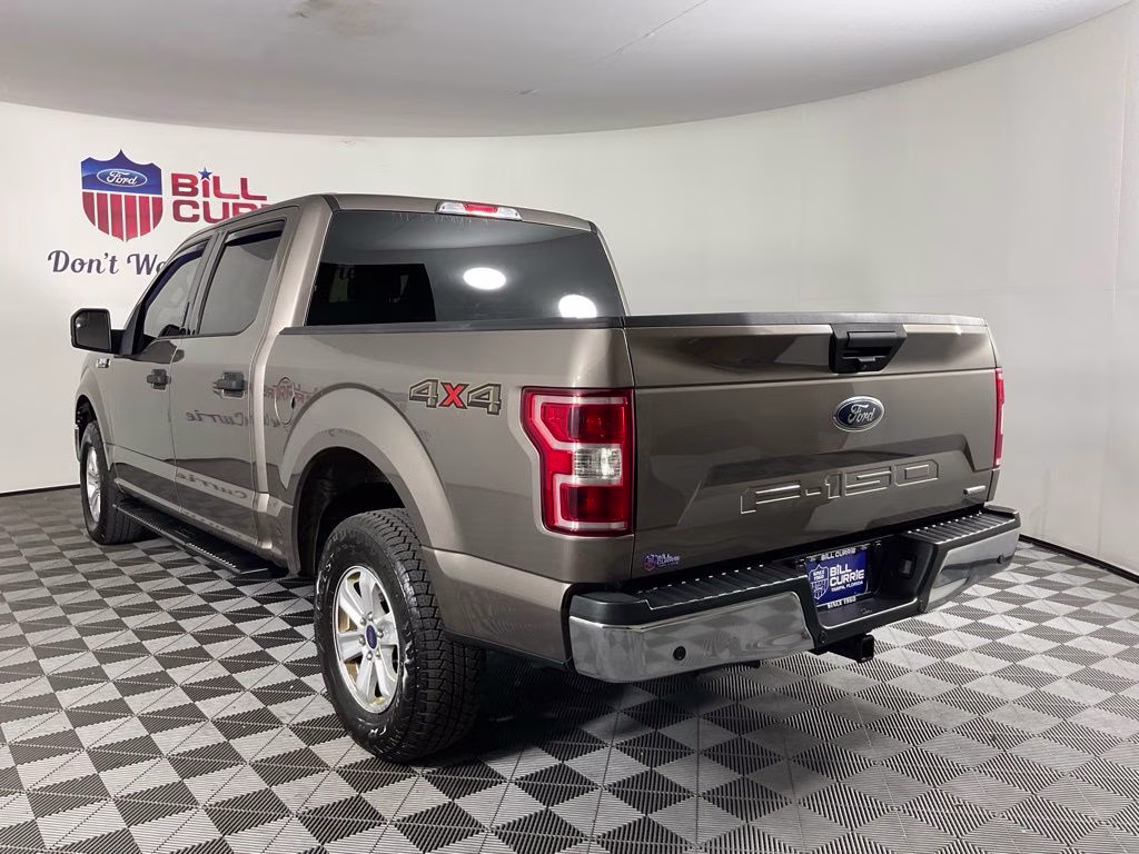 2018 Stone Gray Ford F-150 XLT 4X4 Truck