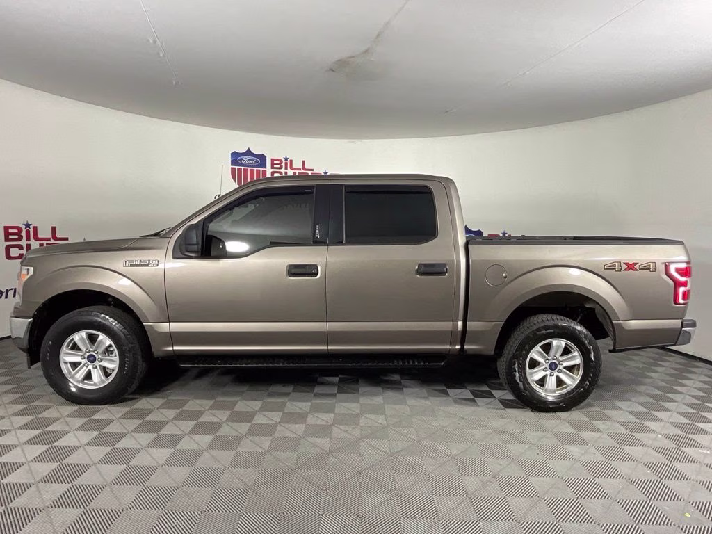 2018 Stone Gray Ford F-150 XLT 4X4 Truck