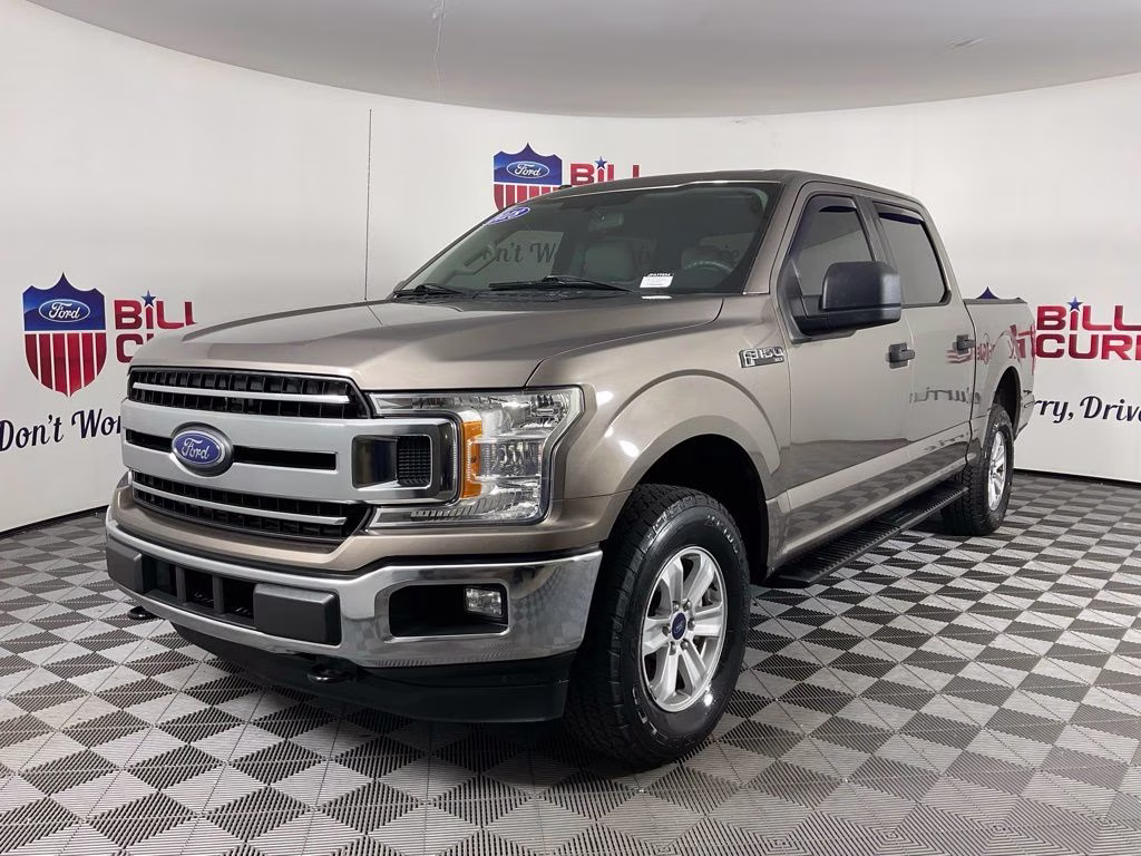 2018 Stone Gray Ford F-150 XLT 4X4 Truck
