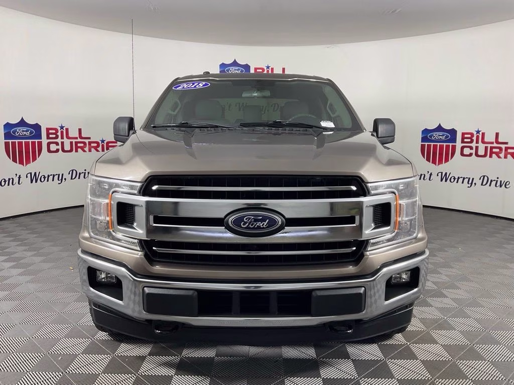 2018 Stone Gray Ford F-150 XLT 4X4 Truck