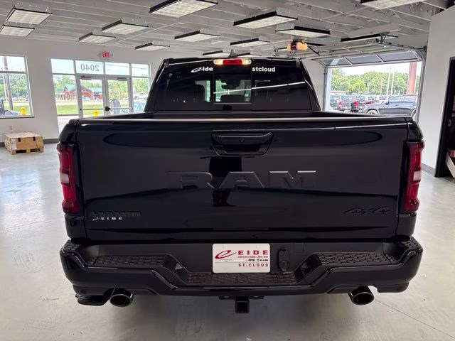 2026 Diamond Black Crystal Pearlcoat Ram 1500 Laramie Night Edition 4X4 Truck