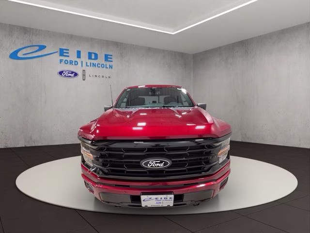 2026 Ruby Red Metallic Tinted Clearcoat Ford F-150 XLT Black Appearance 4X4 Truck