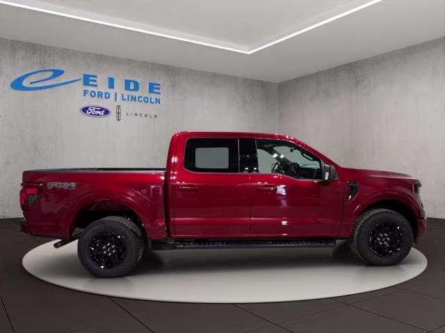 2026 Ruby Red Metallic Tinted Clearcoat Ford F-150 XLT Black Appearance 4X4 Truck