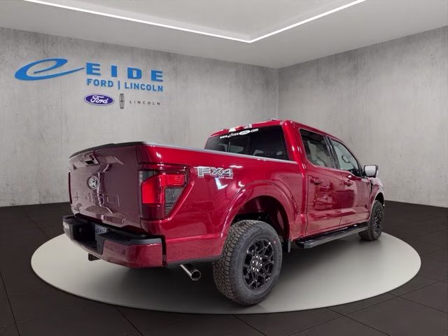 2026 Ruby Red Metallic Tinted Clearcoat Ford F-150 XLT Black Appearance 4X4 Truck