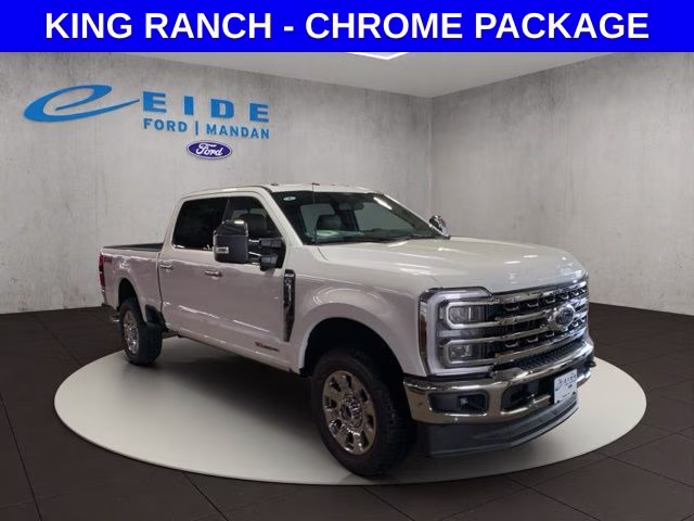 2026 Star White Metallic Tri-Coat Ford Super Duty F-350 SRW King Ranch 4X4 Truck