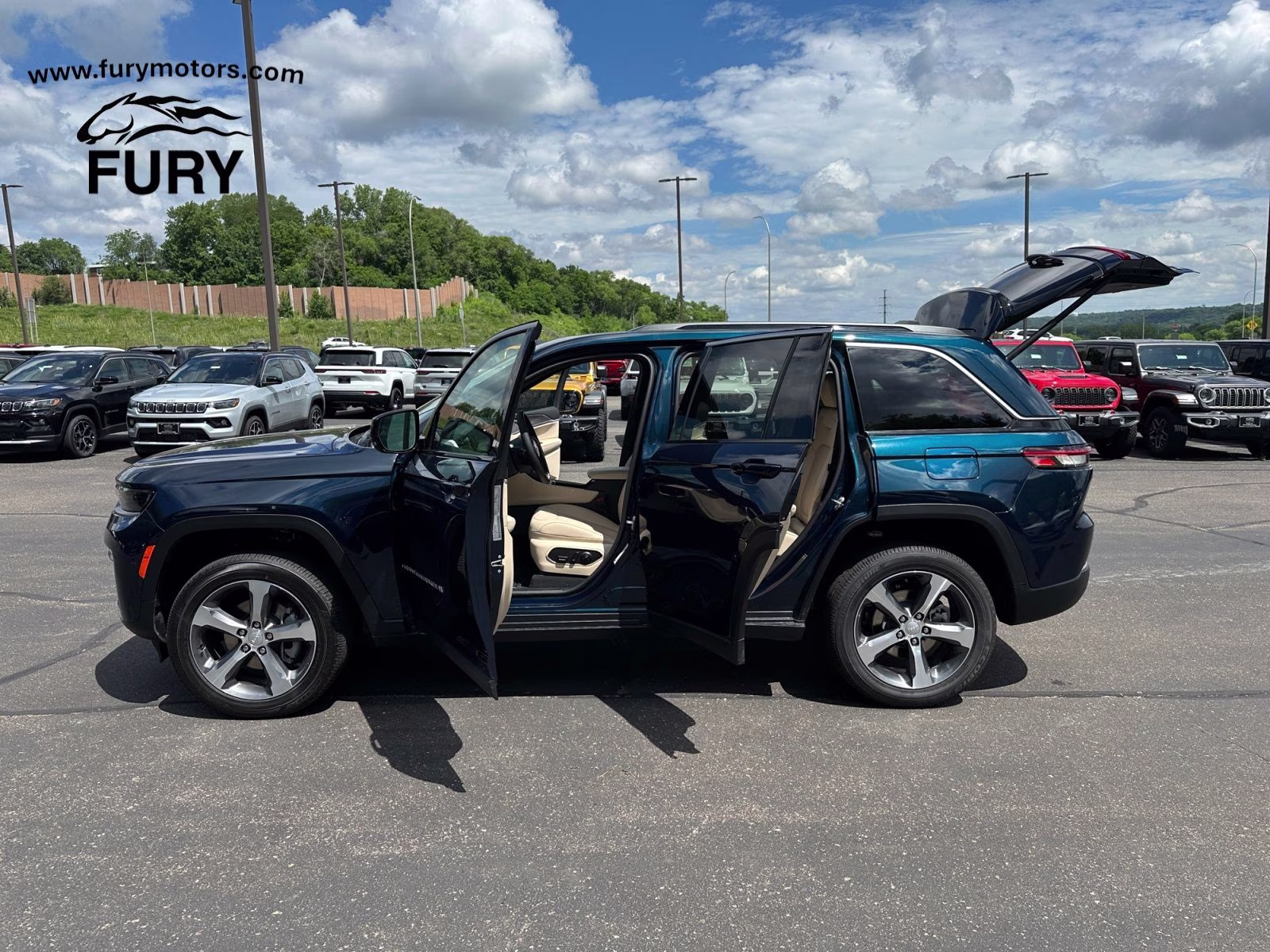 2026 Fathom Blue Pearlcoat Jeep Grand Cherokee Limited 4X4 SUV