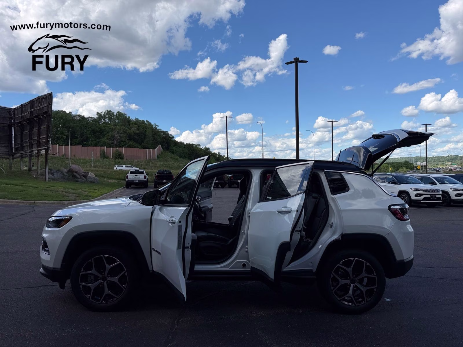 2026 Bright White Clearcoat Jeep Compass Limited 4X4 SUV