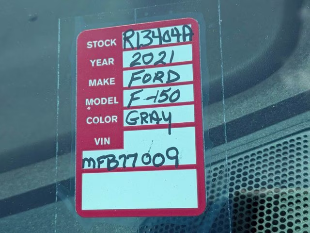 2021 Stone Gray Metallic Ford F-150 King Ranch 4X4 Truck