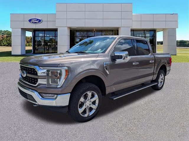 2021 Stone Gray Metallic Ford F-150 King Ranch 4X4 Truck