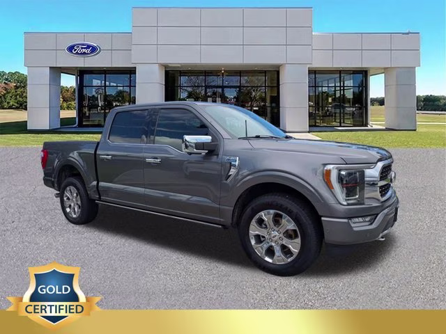 2022 Gray Metallic Ford F-150 Platinum 4X4 Truck