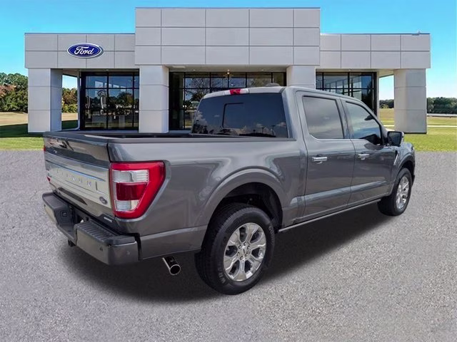 2022 Gray Metallic Ford F-150 Platinum 4X4 Truck