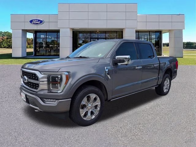 2022 Gray Metallic Ford F-150 Platinum 4X4 Truck