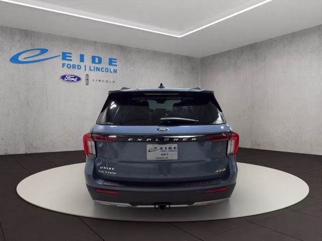 2026 Vapor Blue Metallic Ford Explorer Active 4X4 SUV