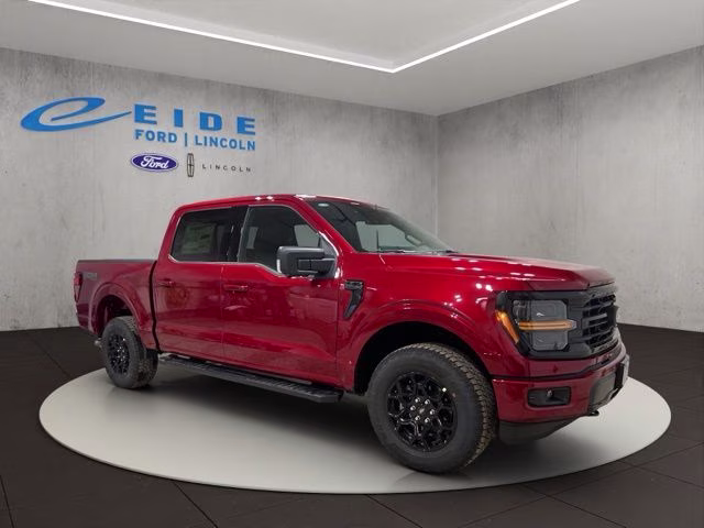 2026 Ruby Red Metallic Tinted Clearcoat Ford F-150 XLT Black Appearance 4X4 Truck