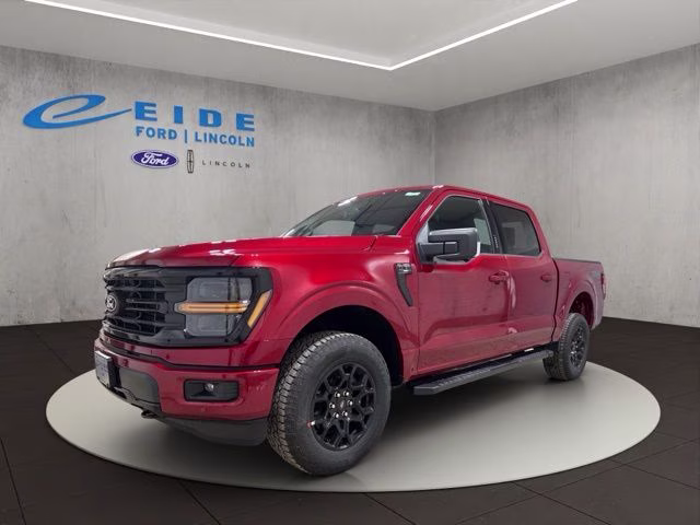 2026 Ruby Red Metallic Tinted Clearcoat Ford F-150 XLT Black Appearance 4X4 Truck