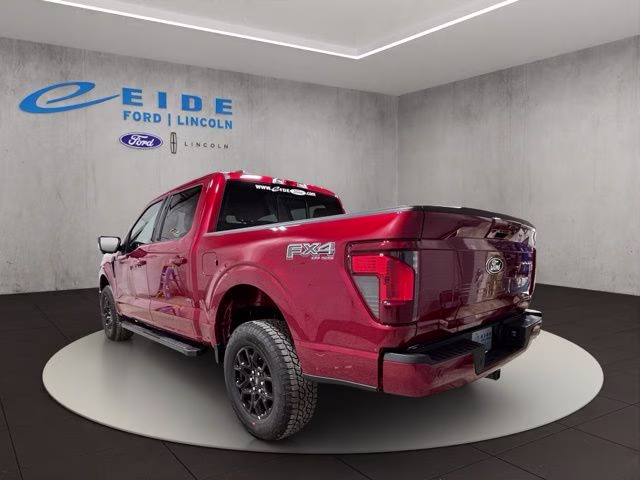 2026 Ruby Red Metallic Tinted Clearcoat Ford F-150 XLT Black Appearance 4X4 Truck