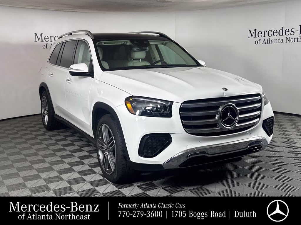 2024 Polar White Mercedes-Benz GLS GLS 450 AWD SUV