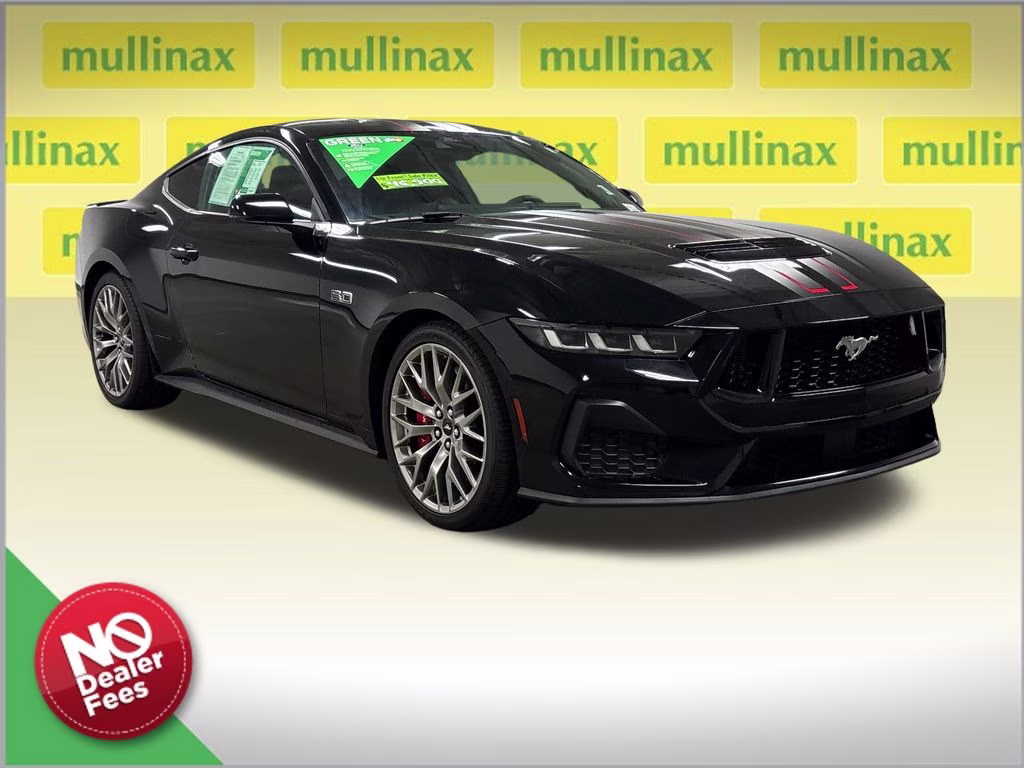 2024 Shadow Black Ford Mustang GT Premium RWD Coupe