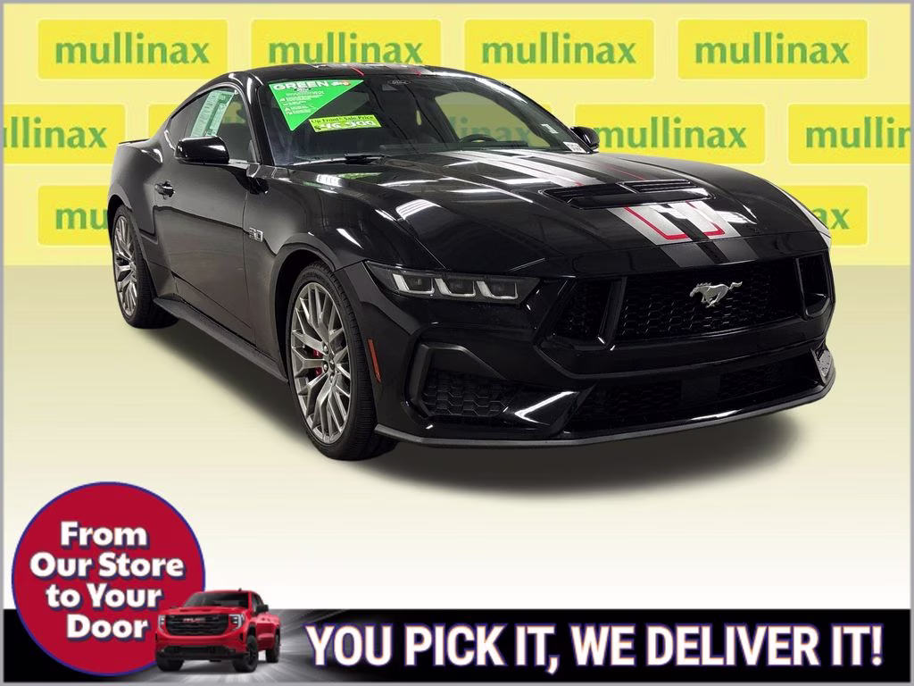 2024 Shadow Black Ford Mustang GT Premium RWD Coupe