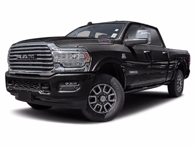2024 Diamond Black Crystal Pearlcoat Ram 3500 Limited Longhorn 4X4 Truck