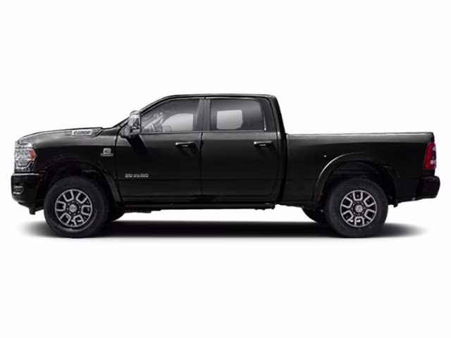 2024 Diamond Black Crystal Pearlcoat Ram 3500 Limited Longhorn 4X4 Truck