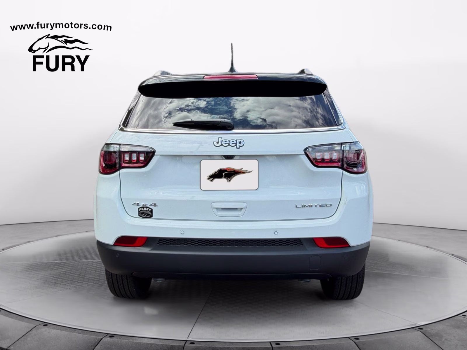 2026 Bright White Clearcoat Jeep Compass Limited 4X4 SUV