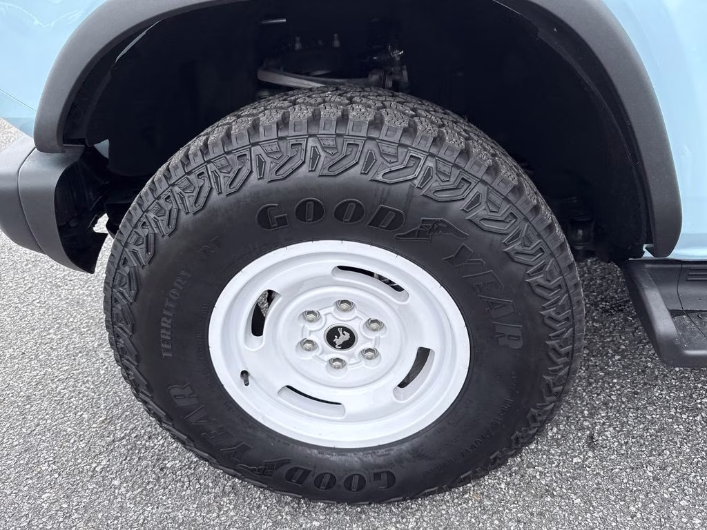 2025 Blue Ford Bronco Heritage Edition 4X4 SUV