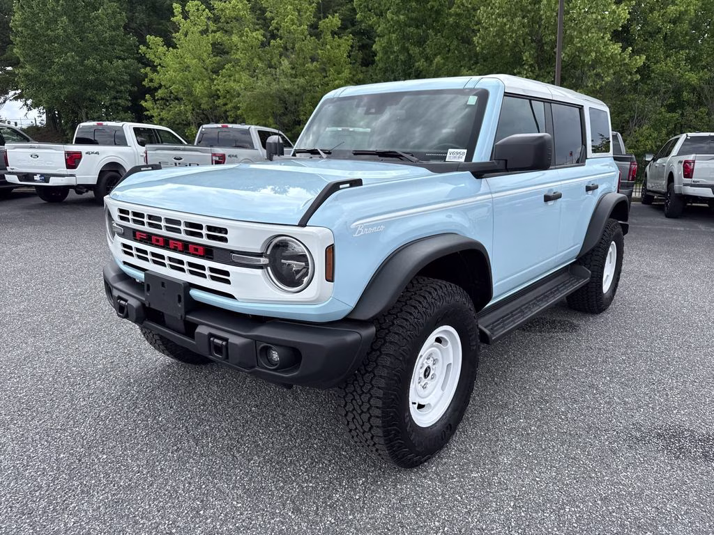 2025 Blue Ford Bronco Heritage Edition 4X4 SUV