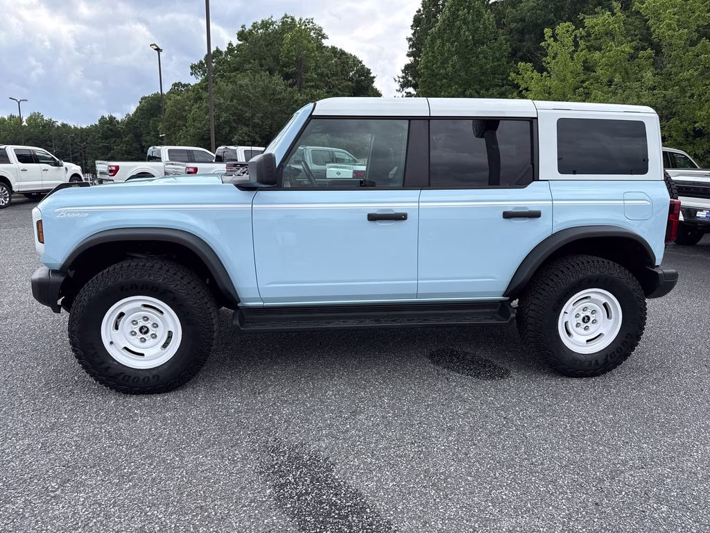 2025 Blue Ford Bronco Heritage Edition 4X4 SUV