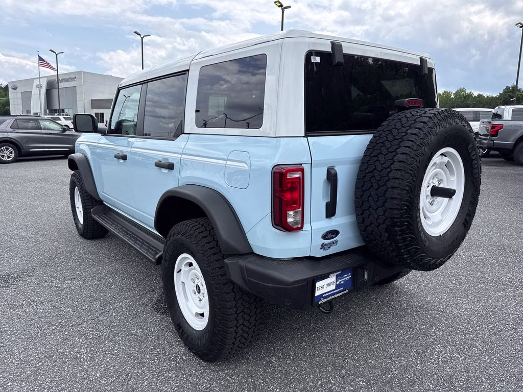 2025 Blue Ford Bronco Heritage Edition 4X4 SUV