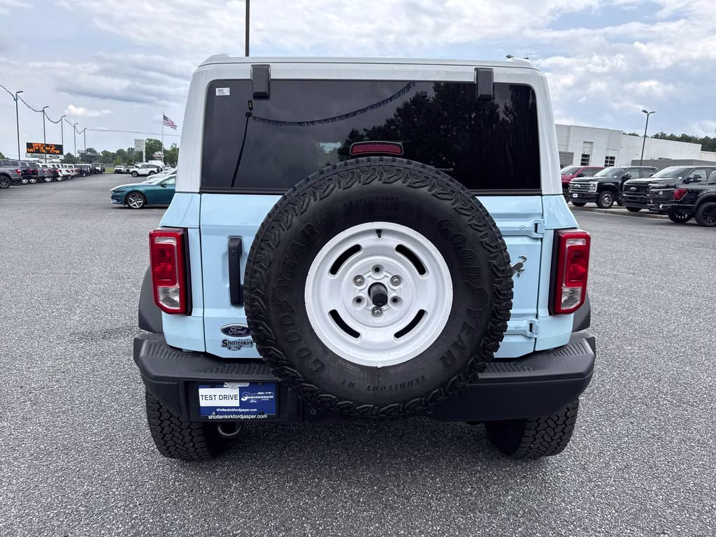 2025 Blue Ford Bronco Heritage Edition 4X4 SUV