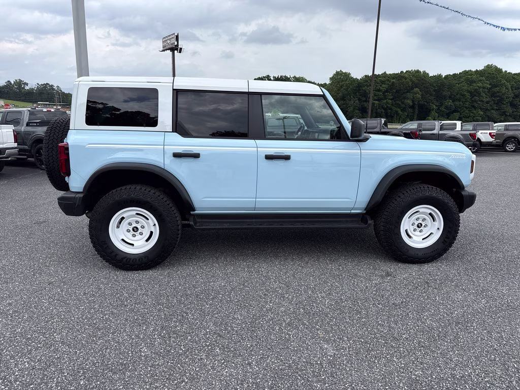 2025 Blue Ford Bronco Heritage Edition 4X4 SUV