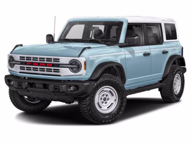 2025 Blue Ford Bronco Heritage Edition 4X4 SUV