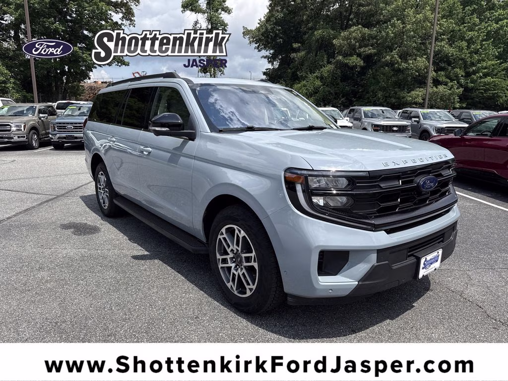 2025 Glacier Gray Met TriCoat Ford Expedition Max Active 4X4 SUV