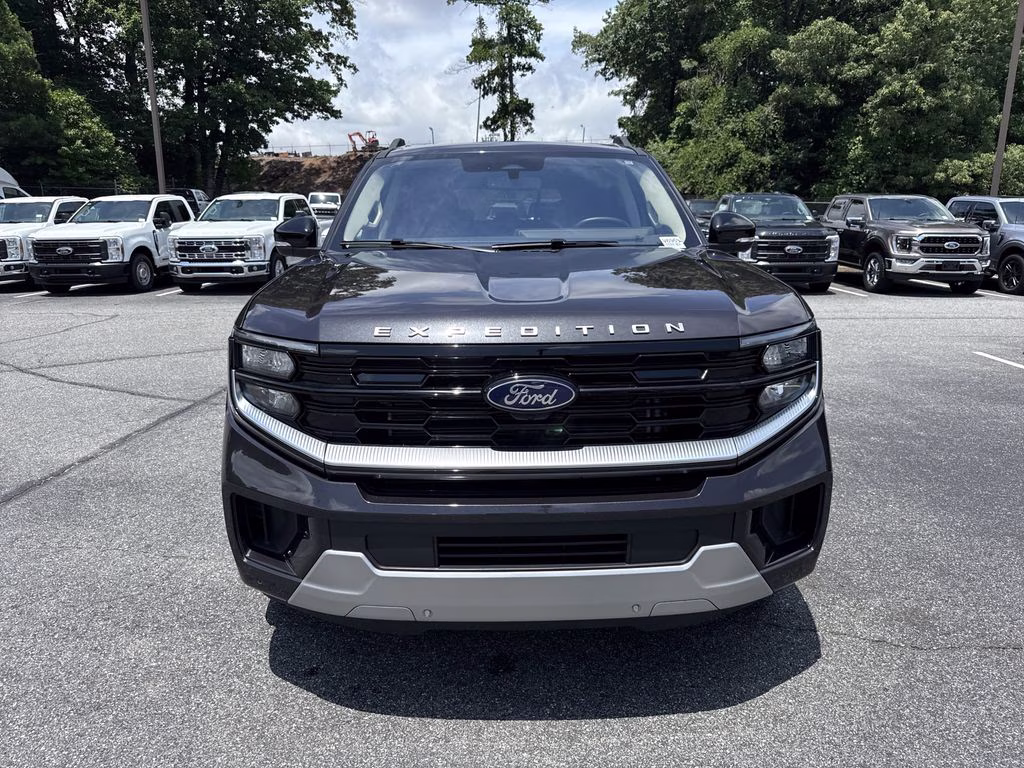 2025 Gray Metallic Ford Expedition Max Platinum 4X4 SUV
