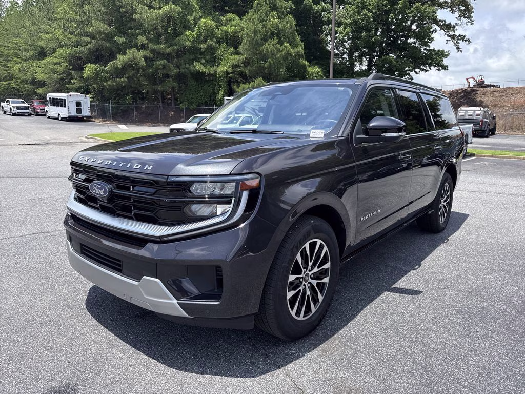 2025 Gray Metallic Ford Expedition Max Platinum 4X4 SUV