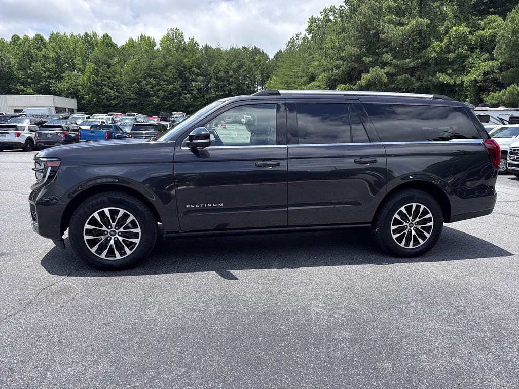 2025 Gray Metallic Ford Expedition Max Platinum 4X4 SUV