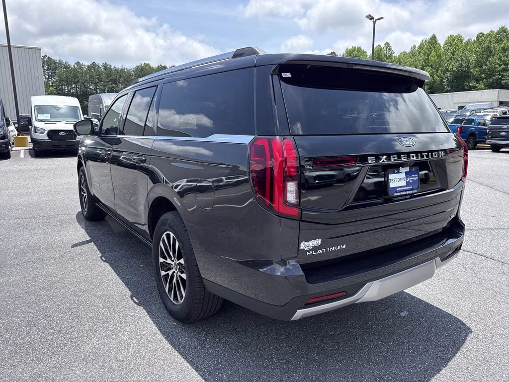 2025 Gray Metallic Ford Expedition Max Platinum 4X4 SUV