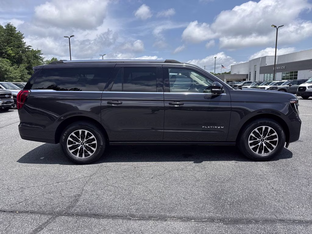 2025 Gray Metallic Ford Expedition Max Platinum 4X4 SUV